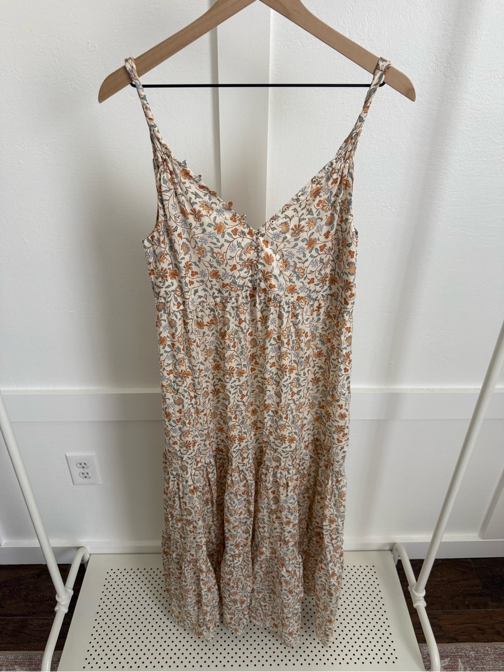 Spell Sunshine Bandit Strappy Gown Desert Sage
